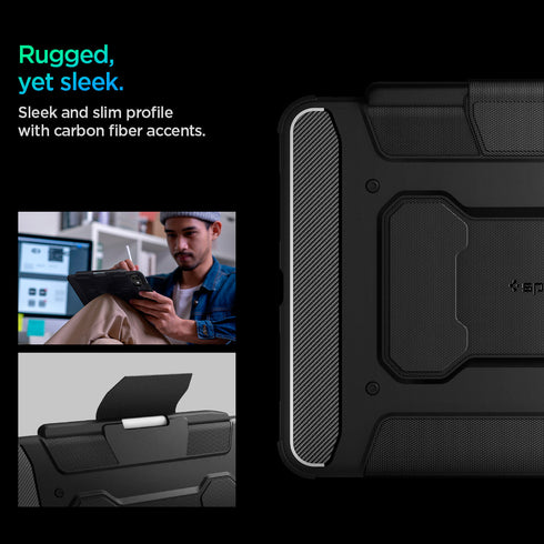 Spigen iPad Pro 11" M4 Case Rugged Armor Pro
